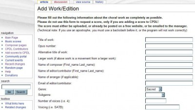 Add work form correct