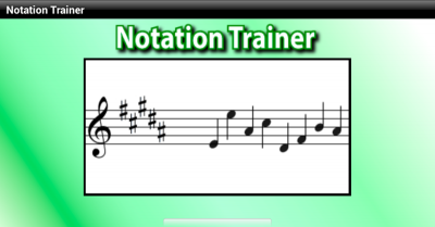 Notation Trainer - sight-reading app
